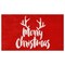Christmas Antlers Doormat